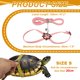 thumbnail image 2 of Arnés Ajustable para Tortugas Uxcell con Campana de Cuero Suave Hebilla Giratoria a Prueba de Escape Correa para Caminar Pequeña Rosa, 2 of 7