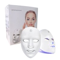 Jooley - Mascarilla Facial Led Light Therapy 7 Colores Recargable