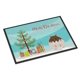 thumbnail image 1 of Felpudo Caroline's Treasures 61 x 91 cm Navideño con Hamster Dzungar, 1 of 6