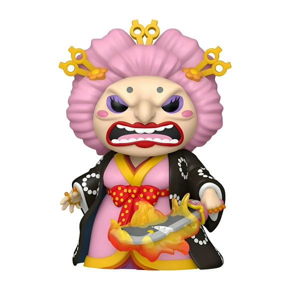 Figura Coleccionable Funko Pop Super One Piece Big Mom Kimono 6 Pulgadas 1 Pieza