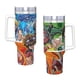 thumbnail image 4 of Bakugan Vaso aislado de acero inoxidable con asa, diseño temático, regalo para familia, amigos y fans; incluye pajita y encaja en el portavasos estándar, 40 oz, 4 of 6