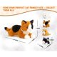 thumbnail image 2 of Juguete de peluche de animal de peluche Familia de gatos clásica Chirpy Chums, 2 of 7