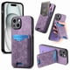 thumbnail image 1 of Funda Billetera con Soporte para iPhone 15 Protector Delgado Morado, 1 of 6