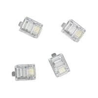 Pack De 4 Conectores Rj11 Macrotel – Telefonía Fija