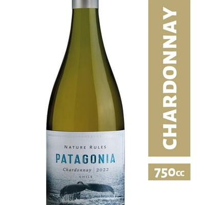Vino Blanco Chardonnay 13° Botella 750 Ml Patagonia