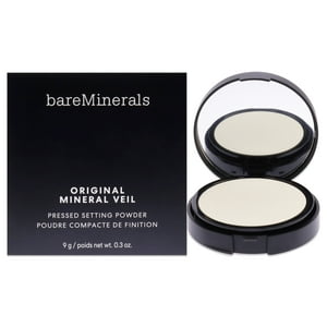 Polvo De Fijación Mineral Original Prensado Con Velo - Translúcido De Bareminerals Para Mujeres - Polvo