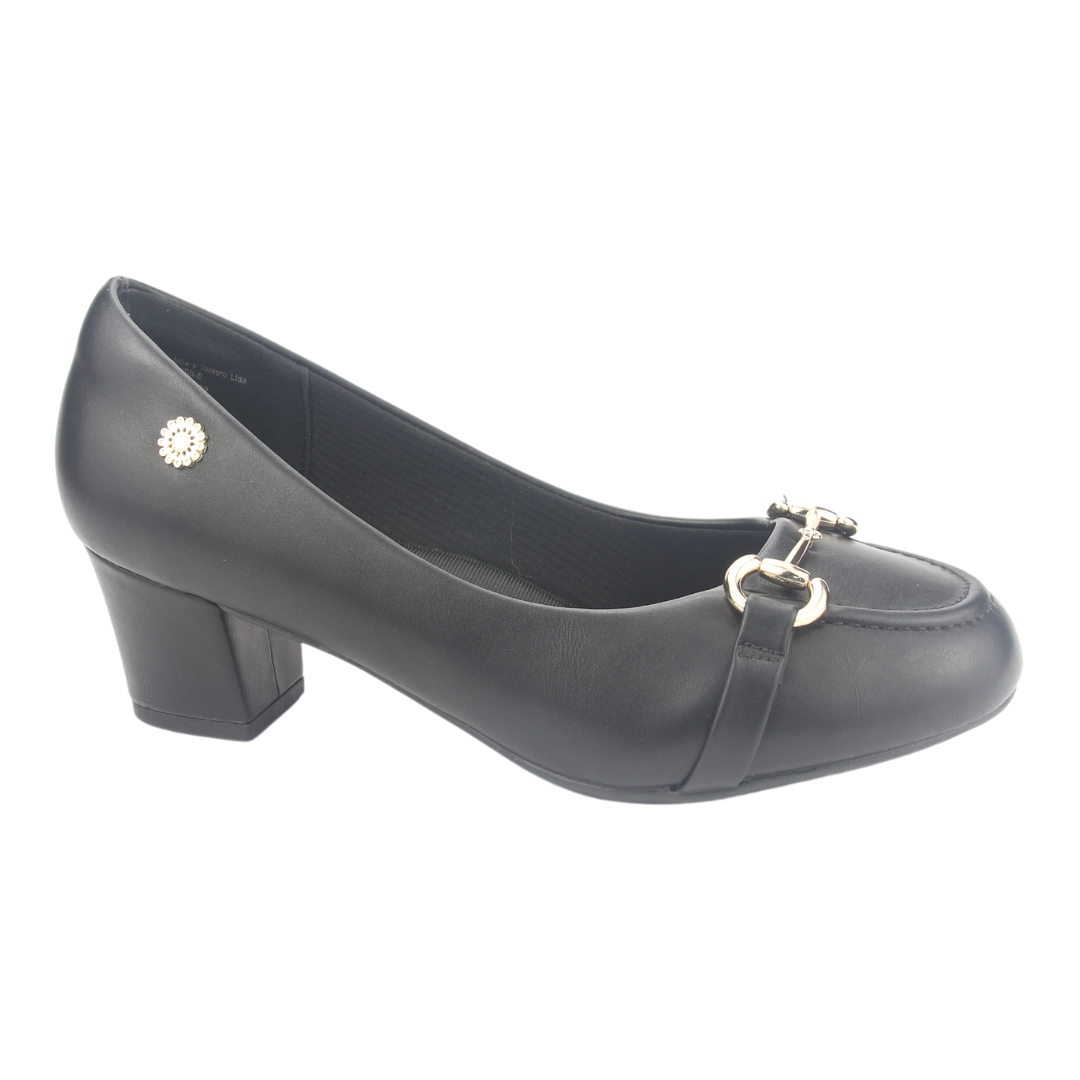 Zapato Chalada Mujer Flexi-47 Negro Casual