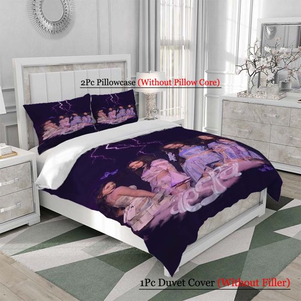 3pcs (G)I-DLE Four-Member Promotional Image Pattern Three-Piece Set Soft And Comfortable bedding