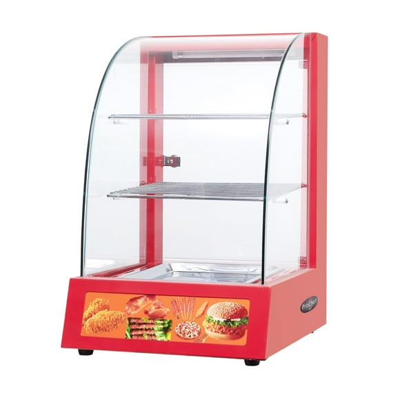 Vitrina ProChef 38 Cm. Roja Mantenedora de Calor