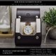 thumbnail image 3 of Estuche de viaje M Mirage Luxury para reloj individual color marrón, 3 of 6