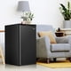 thumbnail image 3 of Refrigerador COSTWAY Compact de 3.2 pies cúbicos con congelador negro, 3 of 3