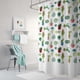 thumbnail image 2 of Cortina Baño Cactus, 2 of 2