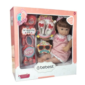 Bebesit - Muñeca Bebe Lily 42Cm Con Accesorios