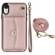 thumbnail image 1 of Crossbody PU Leather Wallet Case For IPhone 14 13 12 Mini 11 Pro X XS Max XR 8 7 SE 2020 2022 Card Slots Magnetic Lanyard Phone Cover, 1 of 3