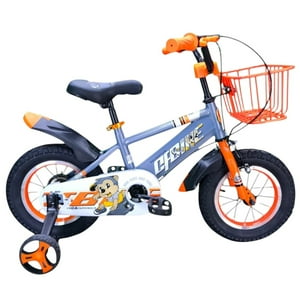 Vipnetwork - Bicicleta Aro 12 Infantil Cfbike Gris/Naranjo