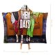 thumbnail image 2 of Uno De Esos Días Manta Capa Con Capucha Anti bolitas Manta De Lana Ártica Suave Manta Portátil De Felpa Ligera Y Lujosa Poncho Para Siesta En Casa Y Oficina 100*130cm, 2 of 6
