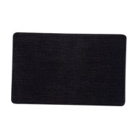 Magideal - Alfombra Absorbente Para Baño, Alfombra Decorativa Para Entrada Interior, Alfombra Para Baño, Alfombra Para Sala De Estar, Porche Exterior, Puerta De Negro Y M