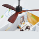 thumbnail image 3 of Ventilador De Techo 3 Aspas Negro, 3 of 4
