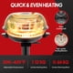 thumbnail image 2 of Parrilla eléctrica vertical ROVSUN de 1600 W con tapa, acero inoxidable 304, 2 of 9