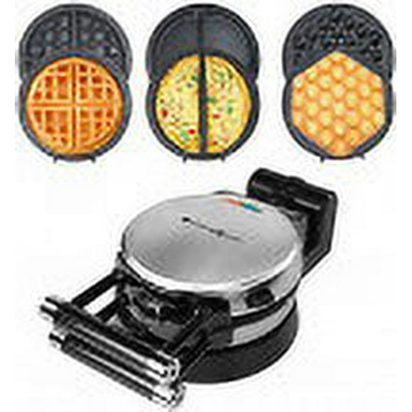 Wafflera 3 en 1 Health and Home giratoria 360 grados