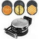 thumbnail image 1 of Wafflera 3 en 1 Health and Home giratoria 360 grados, 1 of 3