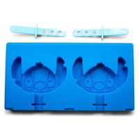 Molde Para Helados Disney Lilo & Stitch De Silicona Con Asas