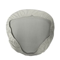 Funda De Cojín Para Silla La Linen Spandex Chiavari, Gris Claro