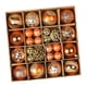 thumbnail image 5 of 36 Bolas De Navidad Adornos Para árbol De Navidad Para Graduación Al Aire Libre Interior Naranja, 5 of 5