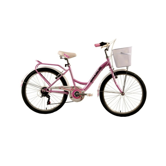 Bicicleta Mtb Aro 24 2400Ld Spring Rosado