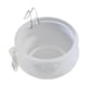 thumbnail image 1 of Alimentador de gamefowl alimentador de alimentos para pájaros colgantes de goma de goma de goma Tazón de pájaro tazas de bolas de pájaros tratos para 10.5cmx6.5cm, 1 of 5