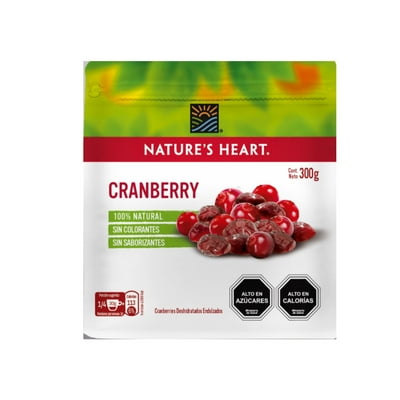 Snack Cranberries Deshidratadas 300 G Nature'S Heart