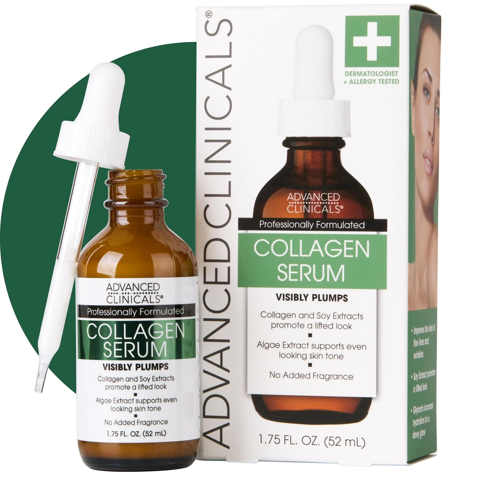 Advanced Clinicals - Sérum Facial Colágeno 50 Ml Que Rellena E Hidrata