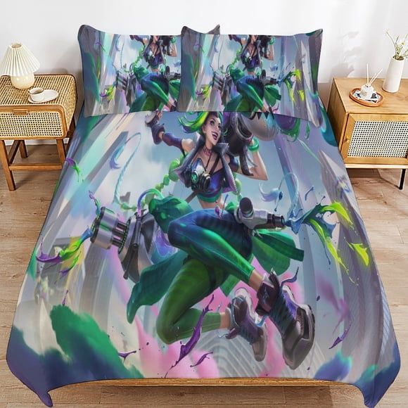 Jin-x Ji-nx Jin-x Ji-nx Bedding Set Sheet Set for Kids Adults,All Season Lightweight