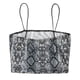 thumbnail image 3 of Top Corto de Animal Print con Tirantes Finos negro L, 3 of 5