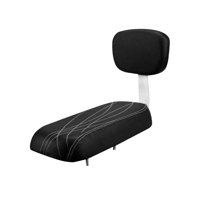 Magideal - Cojín Para Asiento Trasero De Bicicleta, Soporte Para Respaldo, Cómodo Cojín De Seguridad Para Niños Para La Mayoría De Las Bicicletas, Accesorio Para