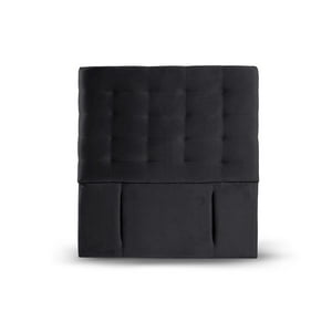 Latam Home - Respaldo Napoles Tela Negro 2 Pza