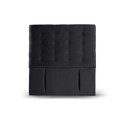 Latam Home - Respaldo Napoles Tela Negro King