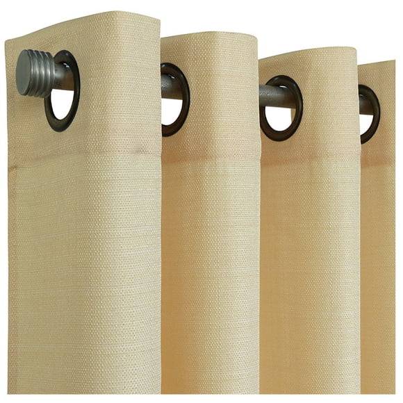 Set de cortinas 8 piezas (2 paños + 2 velos + 4 amarres) Púrpura