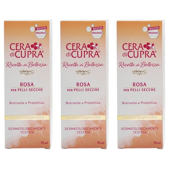Crema Rosa Para Piel Seca 75 Ml Paquete De 3 Tubos