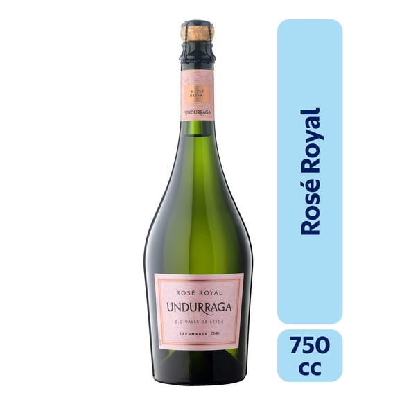 Espumante Rosé 13° Botella, 750 cc
