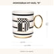 thumbnail image 4 of Taza MACKENZIE-CHILDS de cerámica 355 ml con letra D, 4 of 7
