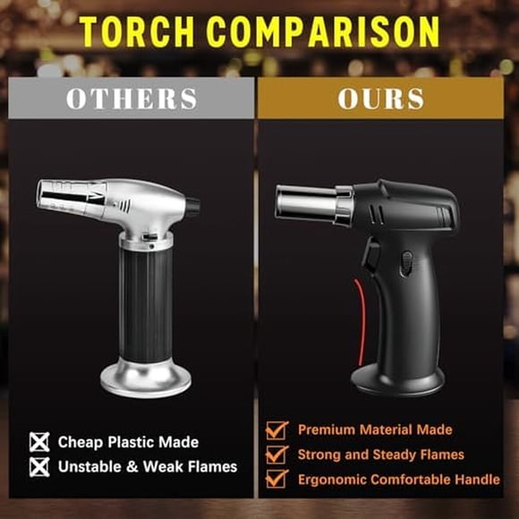 Kit Ahumador de Cacteles Yecuip Torch 8 Sabores Old Fashioned