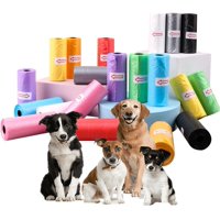 Genérico - 120 Rollos Bolsas Excremento Caca De Perros Gatos Desechos