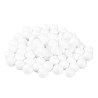 Bothyi - Bola De Espuma Blanca Artesanal, Bola De Bricolaje Hecha A Mano Para Proyectos De Manualidades De Bricolaje Para Vacaciones