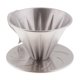 thumbnail image 2 of cono de filtro de café reutilizable con gotero de metal con soporte para tazas s, 2 of 5