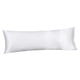 thumbnail image 5 of Funda De Almohada De Cuerpo Satinado Sin Cremallera 20x54 Pulgadas Para La Piel Del Dormitorio Relajante Blanco, 5 of 6