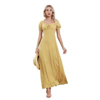 Likeshop - Vestido Verano Largo Mujer Floral Maxi Vestido 238