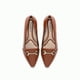 thumbnail image 3 of Zapato Mujer Caramelo/Dorado Silvia 910 Piccadilly, 3 of 4