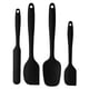 thumbnail image 1 of Juego de 4 espátulas de silicona premium resistentes al calor de 600 °F, diseño sin costuras, goma antiadherente con utensilios para cocinar y hornear., 1 of 8