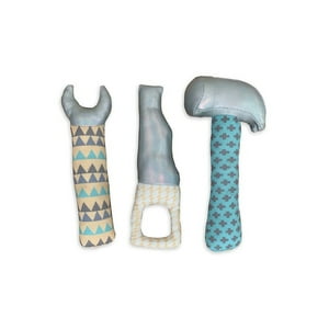 Roots Toys - Juego Set De Herramientas De Peluche